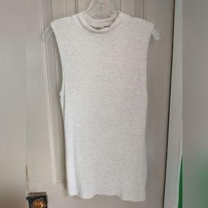 Zenana Outfitters High Neck Sleeveless Top Tank - Size Large